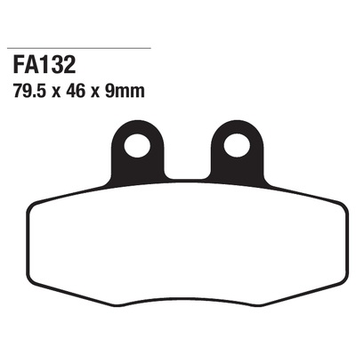 ΤΑΚΑΚΙΑ EBC FA132 για KTM MX 250 (1991)