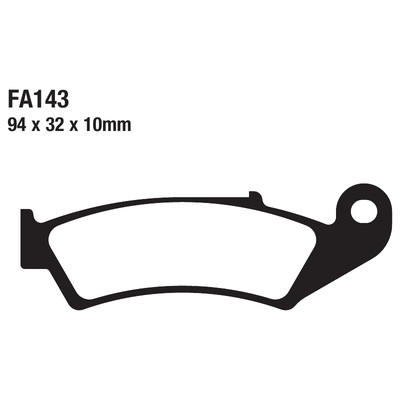 ΤΑΚΑΚΙΑ EBC FA143 για HONDA RVF 400 RR NC35 (1994-1996)