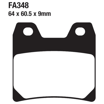 ΤΑΚΑΚΙΑ EBC FA348 για YAMAHA XJR 1300 N/P (2001-2002)