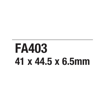 ΤΑΚΑΚΙΑ EBC FA403 για BETA Evo 80 Senior (2009-2024)