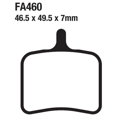 ΤΑΚΑΚΙΑ EBC FA460 για BUELL 1125 R/CR (2008-2009)