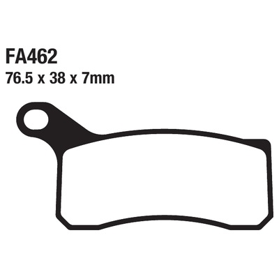 ΤΑΚΑΚΙΑ EBC FA462 για KTM XC 525 Quad (2008-2012)