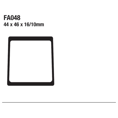 ΤΑΚΑΚΙΑ EBC FA48 για KAWASAKI KH 100 G (1981-1983 RO)