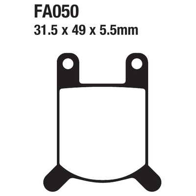 ΤΑΚΑΚΙΑ EBC FA50 για PUCH M 50 SDP (1975-1977)