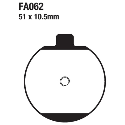 ΤΑΚΑΚΙΑ EBC FA62 για KAWASAKI Z 1000 ST Shaft (1979-1982 N)