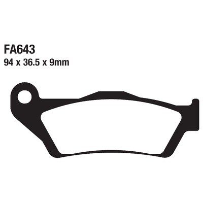 ΤΑΚΑΚΙΑ EBC FA643 για HARLEY DAVIDSON Street XG 750 Street (2014-2015)