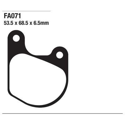 ΤΑΚΑΚΙΑ EBC FA71 για HARLEY DAVIDSON Dyna FX, FXE, FXS Late 1978-1983 (1978-1983)