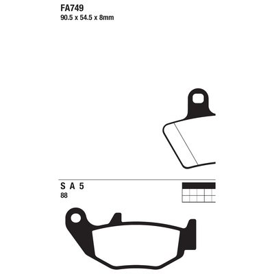 ΤΑΚΑΚΙΑ EBC-FA749
