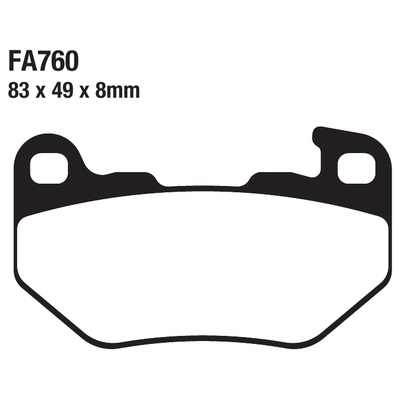 ΤΑΚΑΚΙΑ EBC FA760 για HARLEY DAVIDSON RH Series Nightster S 975 (2023-2026)