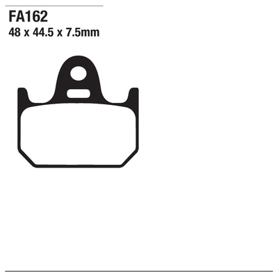 ΤΑΚΑΚΙΑ EBC FA162 για YAMAHA TZ 250 (1989-1990)