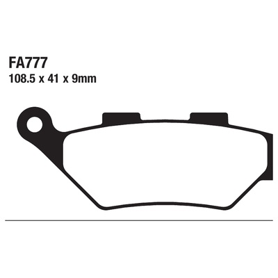 ΤΑΚΑΚΙΑ EBC FA777 για BENELLI Imperiale 400 (2018-2026)
