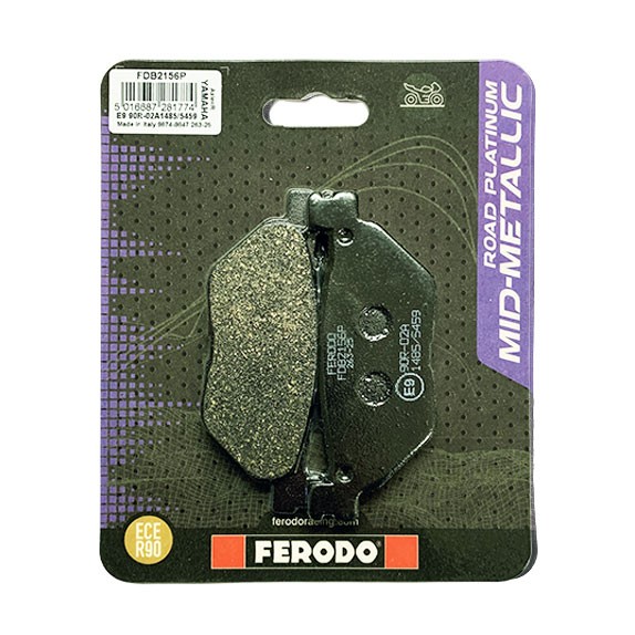 ΤΑΚΑΚΙΑ FERODO 74FDB2156P για YAMAHA XVS 1300 A Midnight Star (2007-2016)