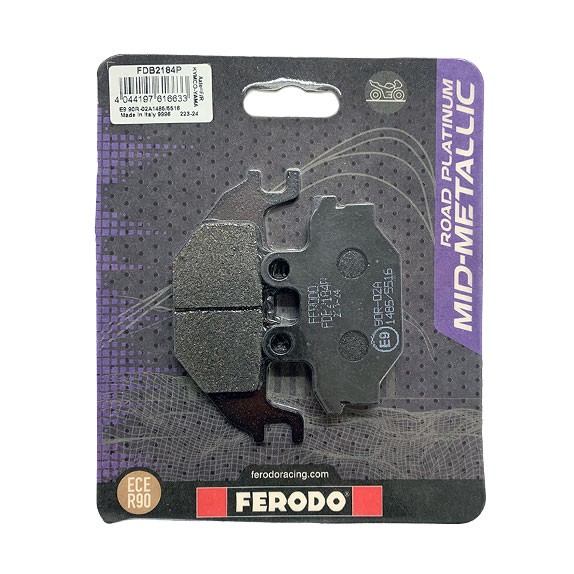 ΤΑΚΑΚΙΑ FERODO FD-FDB2184P για ADLY 500 S (2008)