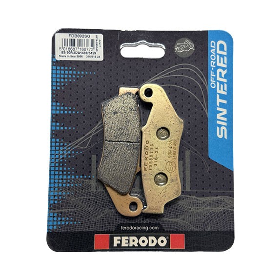 ΤΑΚΑΚΙΑ FERODO FD-FDB892SG για BETA 300 X-Trainer (2019-2025 E)