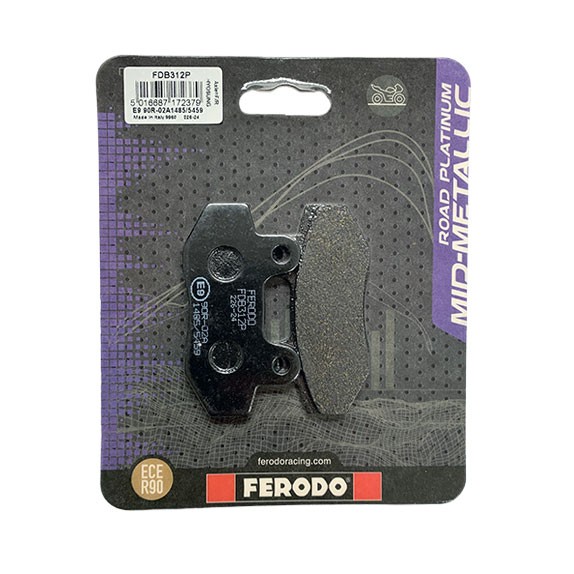 ΤΑΚΑΚΙΑ FERODO FDB312P για AJS EOS 350 (2013-2015)