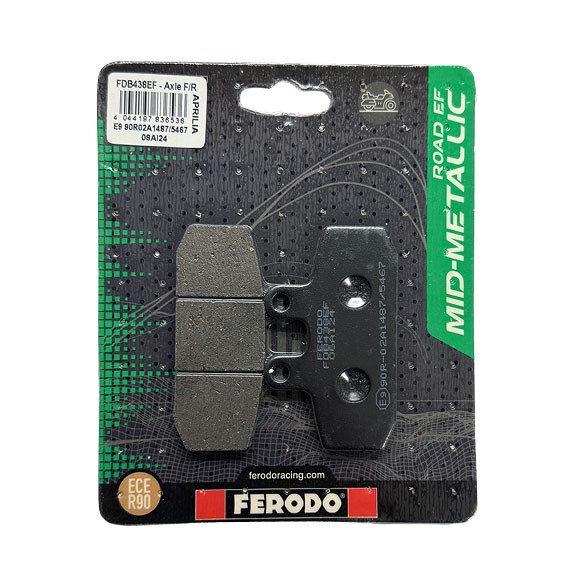 ΤΑΚΑΚΙΑ FERODO FDB438EF για DERBI Boulevard 125 (2007)