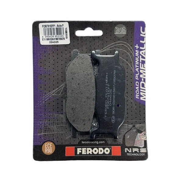 ΤΑΚΑΚΙΑ FERODO FDB781P για YAMAHA SR 400 2RD (2014-2017)