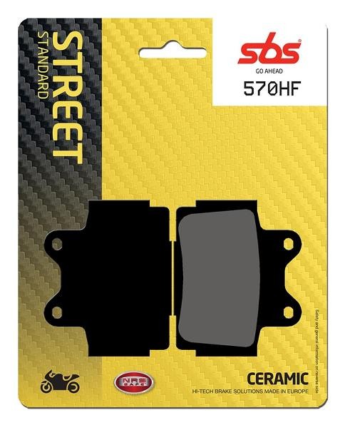 ΤΑΚΑΚΙΑ SBS 216-00-75700 για YAMAHA SRX 400 (1990-1996)
