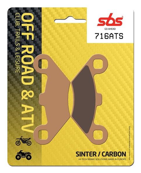 ΤΑΚΑΚΙΑ SBS 216-00-77168 για CONTD RZR 570 (2012-2013)
