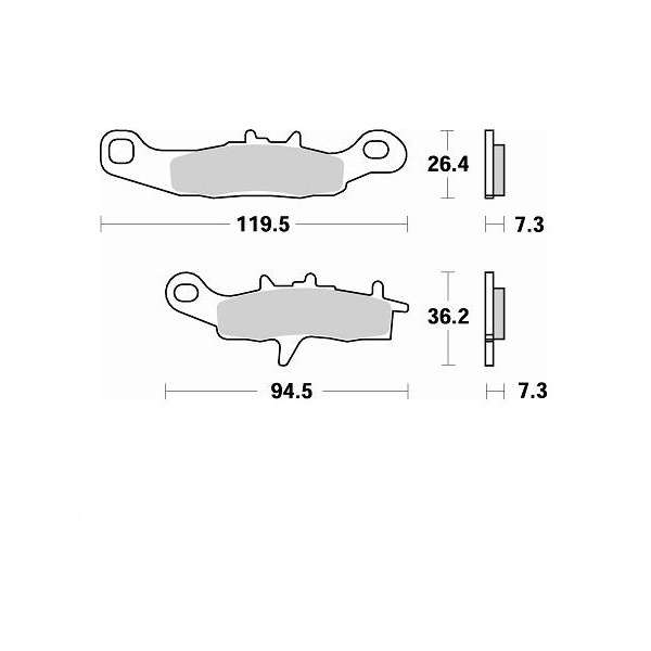 ΤΑΚΑΚΙΑ 812SM1 για KAWASAKI KX 85 BW (2001-2026 N)