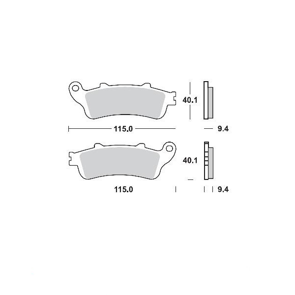 ΤΑΚΑΚΙΑ 653CM33 για HONDA FJS 600 Silverwing (2001-2006)