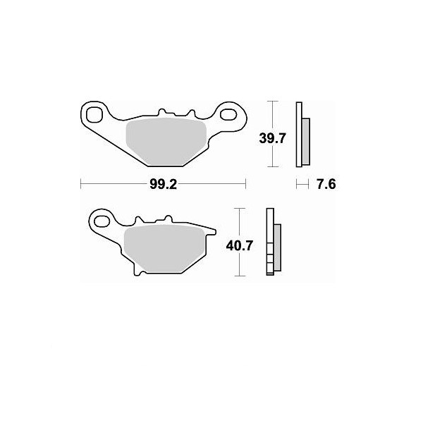 ΤΑΚΑΚΙΑ 785SM1 για KAWASAKI KMX 125 B (1987-2003)