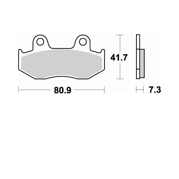 ΤΑΚΑΚΙΑ 667CM44 για HONDA SES 150 Dylan (2002-2006)