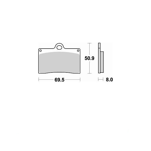 ΤΑΚΑΚΙΑ 688CM55 για TM SME 400 (2004)