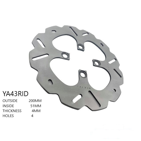 ΔΙΣΚΟΠΛΑΚΑ YA43RID για YAMAHA YFM 250 Raptor (2008-2009 RO)