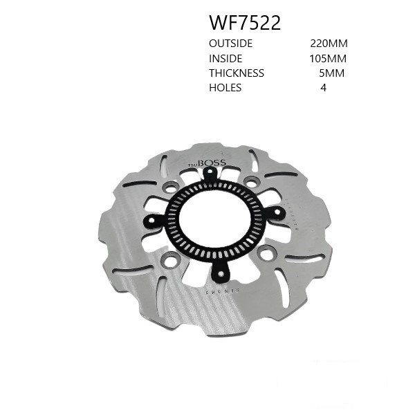 ΔΙΣΚΟΠΛΑΚΕΣ WAVE (ΜΑΡΓΑΡΙΤΑ) ΔΙΣΚΟΙ WF7522