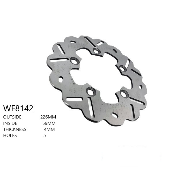 ΔΙΣΚΟΠΛΑΚΑ WF8142 για PEUGEOT Tweet 150 RS (2010-2012 E)